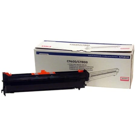 Oki Image Drum - Magenta - 42000 Pages - For C9600/9600Hdn/9800N/9800Hdn/9 42918102